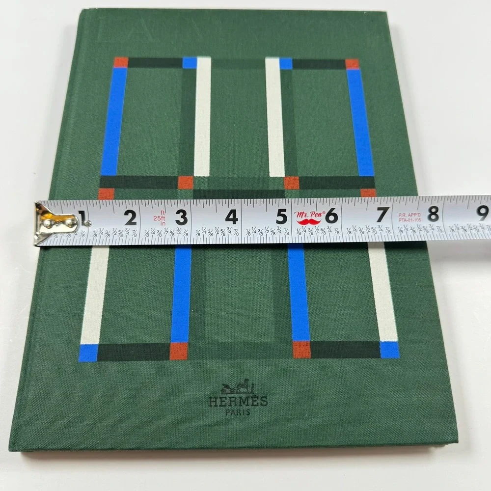 Hermes La Maison Paris 2024 Hardcover Book Green Cloth Interior Design Luxury